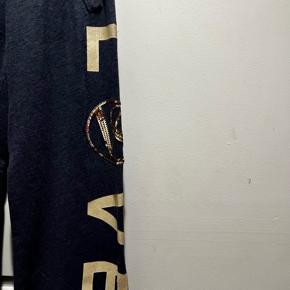 Victoria’s Secret Love boyfriend sweatpants with gold sequins - Picture 13 of 13